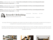 Tablet Screenshot of kennedysrefinishing.com